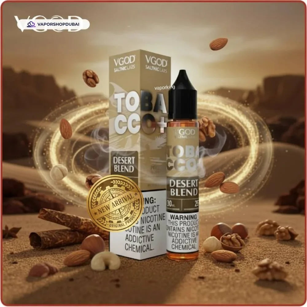 Buy Emirates Vapor VGOD Tobacco Plus Saltnic 30ml E-Liquid 25mg &amp; 50mg Dubai same-day delivery