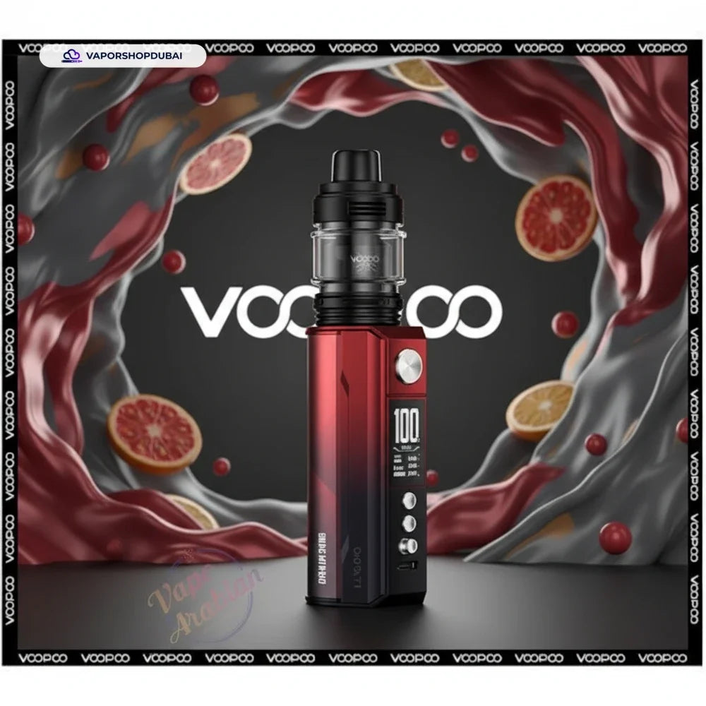 VOOPOO DRAG M100S Vape Kit with Uforce-L Tank Atomizer 5.5ml In UAE