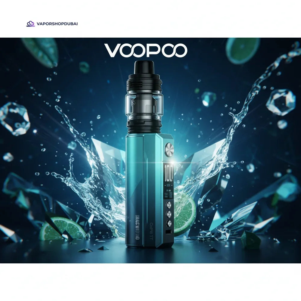 Voopoo DRAG M100S Vape Kit with Uforce-L Tank Atomizer 5.5ml UAE — Buy Dubai | Emirates Vapor