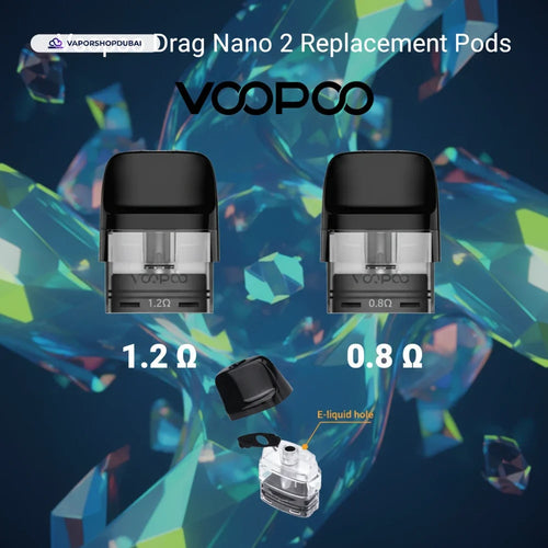 Buy Voopoo Drag Nano 2 Replacement Pods 3pcs/pack