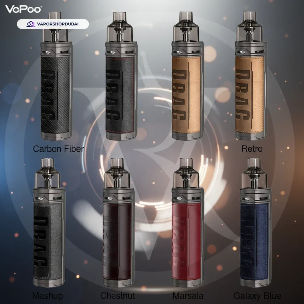 Voopoo DRAG X 18650 Mod Pod Kit colors UAE | Emirates Vapor Dubai