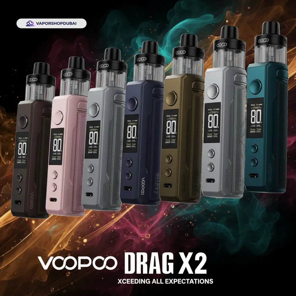 Voopoo Drag X2 Vape Kit 80W UAE — Buy Dubai | Emirates Vapor