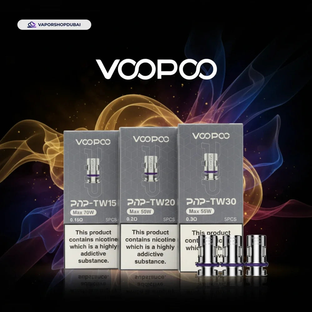 Voopoo PNP TW Replacement coils resistances UAE | Emirates Vapor Dubai