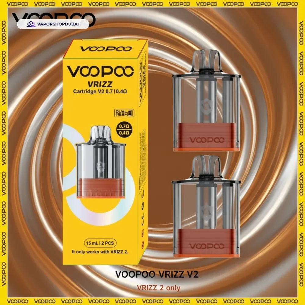 Voopoo Vrizz V2 15Ml Pod Cartridge (2Pcs/Pack) Uae — AED 40 | Emirates Vapor
