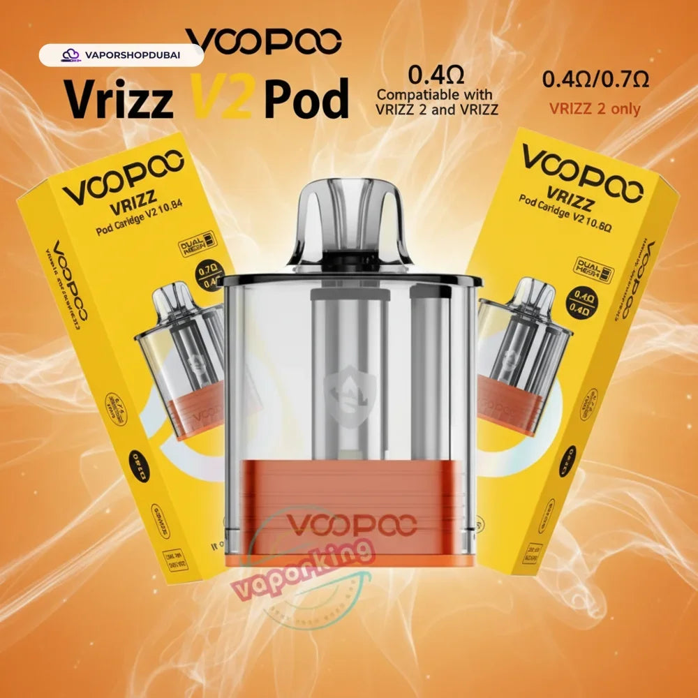 Buy Voopoo Voopoo VRIZZ V2 15ml Pod Cartridge (2pcs/pack) Dubai same-day delivery