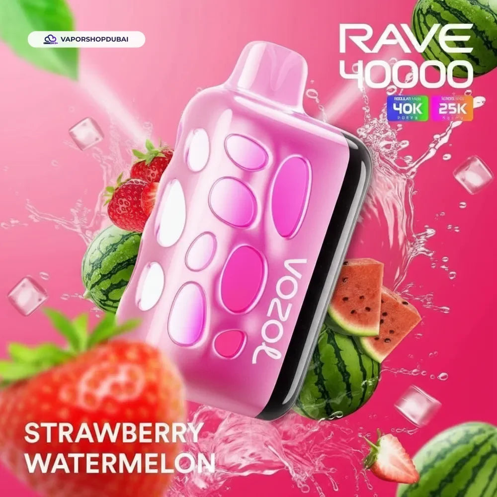 VOZOL RAVE 40000 Puffs Disposable Vape best price UAE — ESMA certified