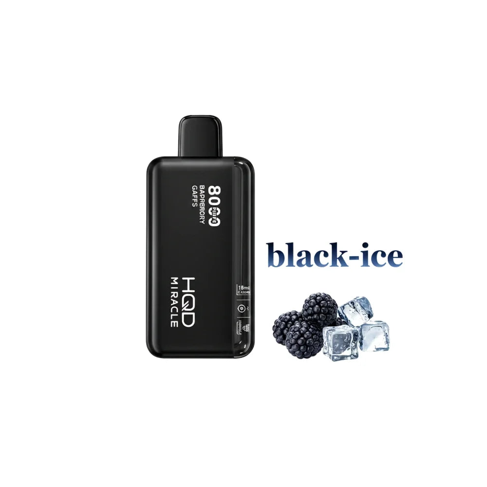 HQD Miracle 8000 Puffs Zero Nicotine 0mg Vape UAE