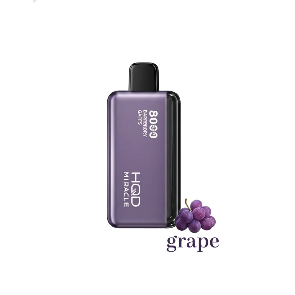 HQD Miracle 8000 Puffs Zero Nicotine 0mg Vape UAE