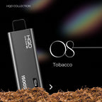 HQD Cuvie Slick Pro 15000 Puffs Tobacco flavor collection poster UAE