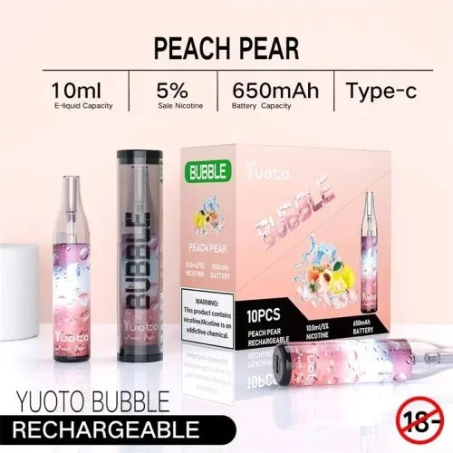 YUOTO BUBBLE 4000 PUFFS