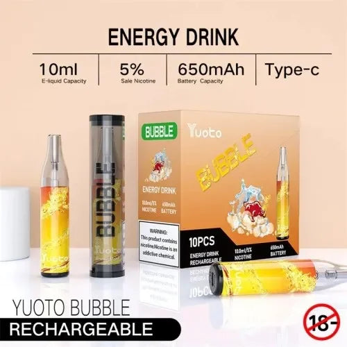 YUOTO BUBBLE 4000 PUFFS