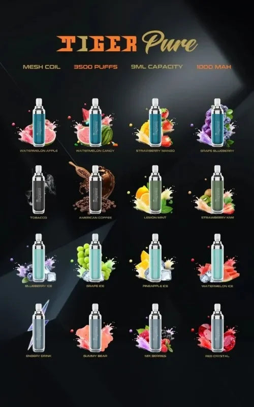 Tiger Pure Best Vape Shop Uae — AED 30 | Emirates Vapor