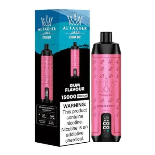 AL FAKHER CROWN BAR CROWN BAR HYPERMAX 15000 PUFF’S