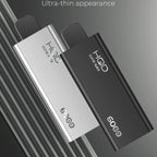 HQD Cuvie Slick 6000 Side Profile — Slim Disposable Vape UAE