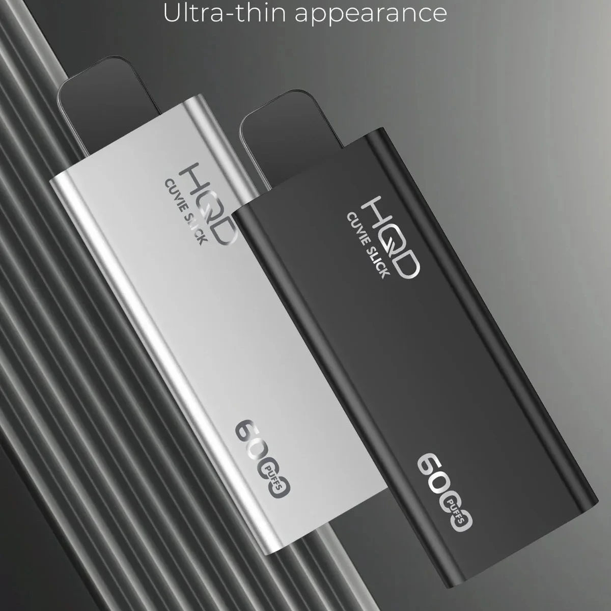 HQD Cuvie Slick 6000 Side Profile — Slim Disposable Vape UAE