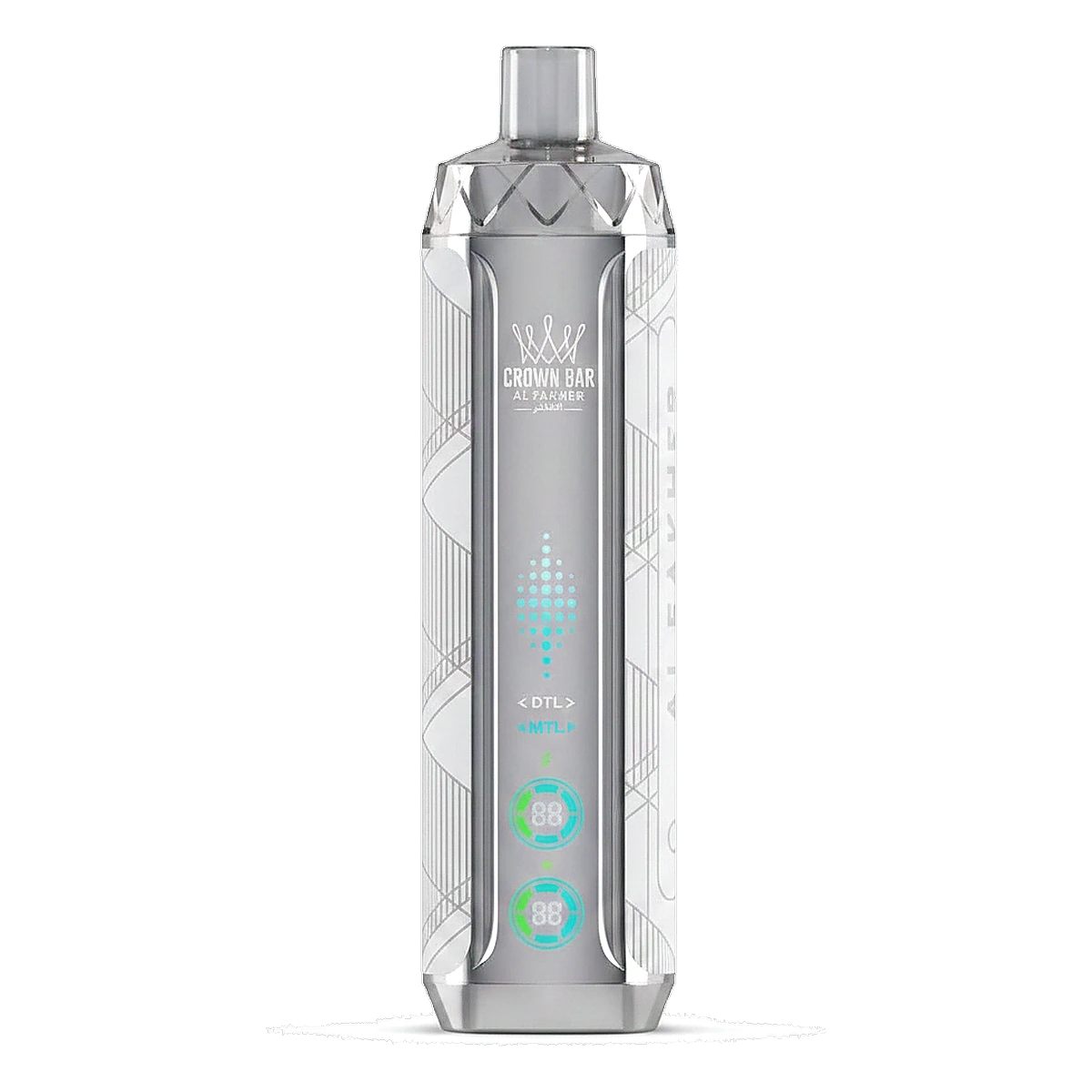 Al Fakher Crown Bar 12K Crystal V2 Disposable Vape 12000 Puffs in UAE mixed-berry UAE