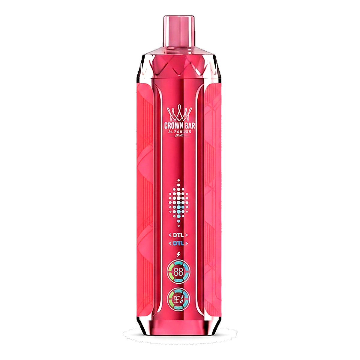 Al Fakher Crown Bar 12K Crystal V2 Disposable Vape 12000 Puffs in UAE two-apple UAE
