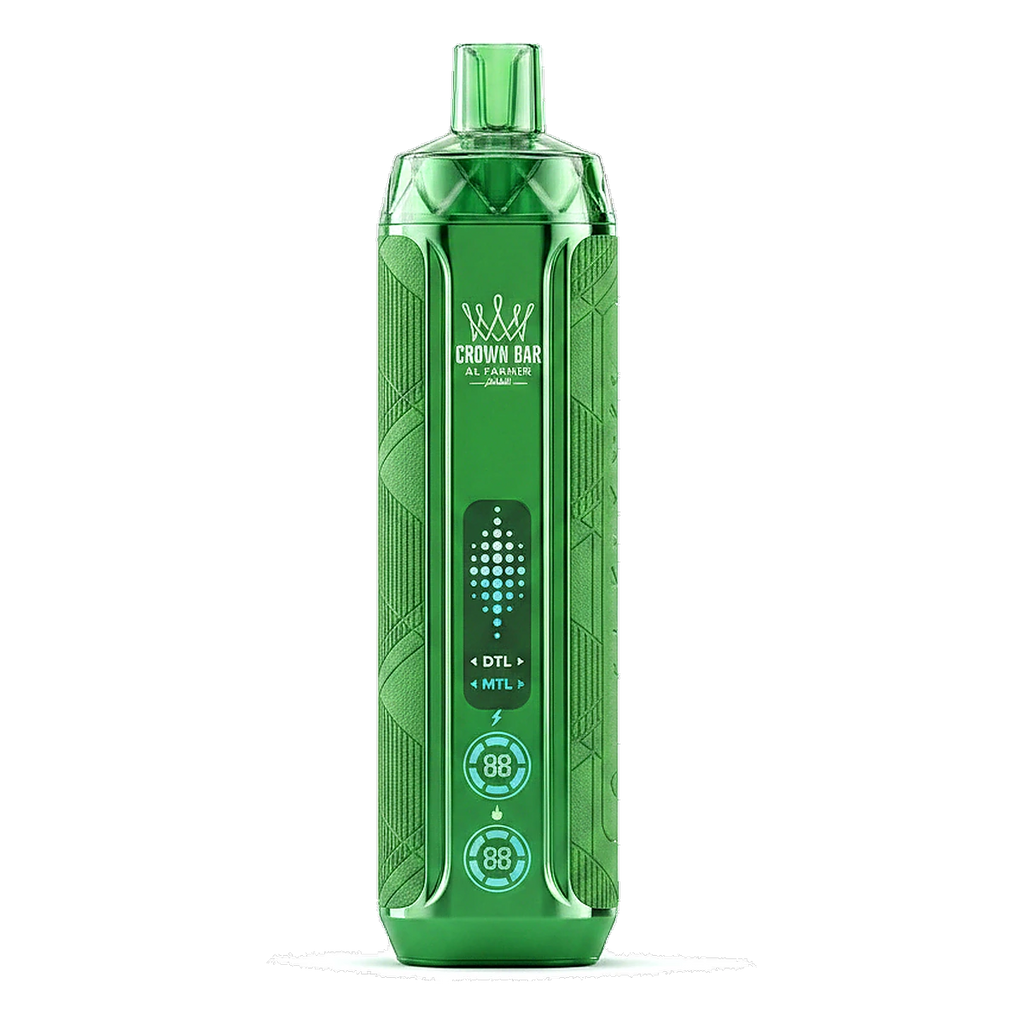 Al Fakher Crown Bar 12K Crystal V2 Disposable Vape 12000 Puffs in UAE gum-mint UAE
