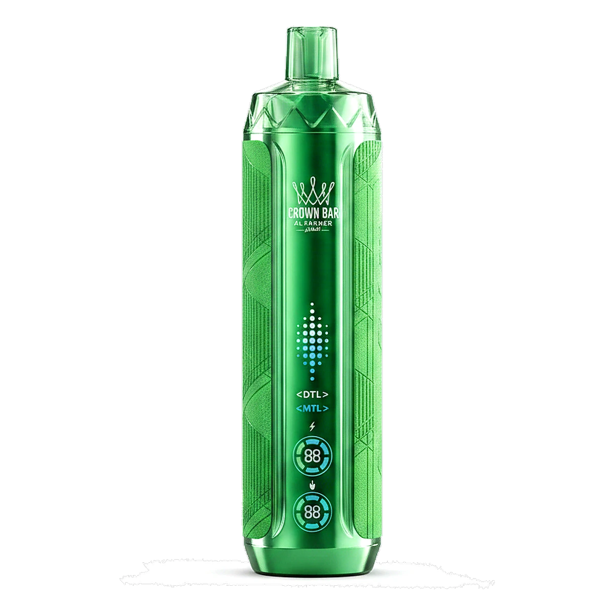 Al Fakher Crown Bar 12K Crystal V2 Disposable Vape 12000 Puffs in UAE lemon-mint UAE