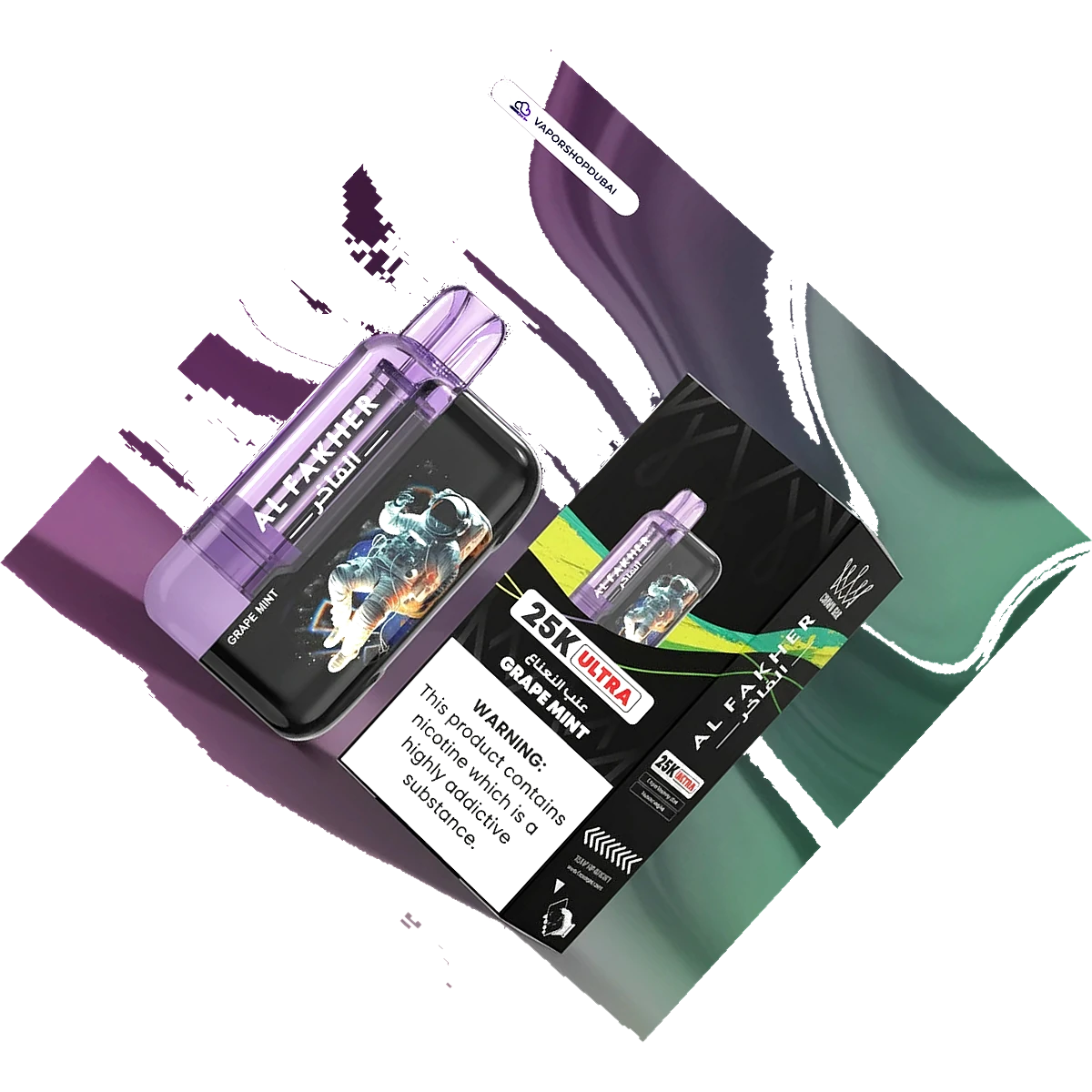 Al Fakher Ultra 25000 Puffs Dubai — Authentic Shisha Vape AED 50