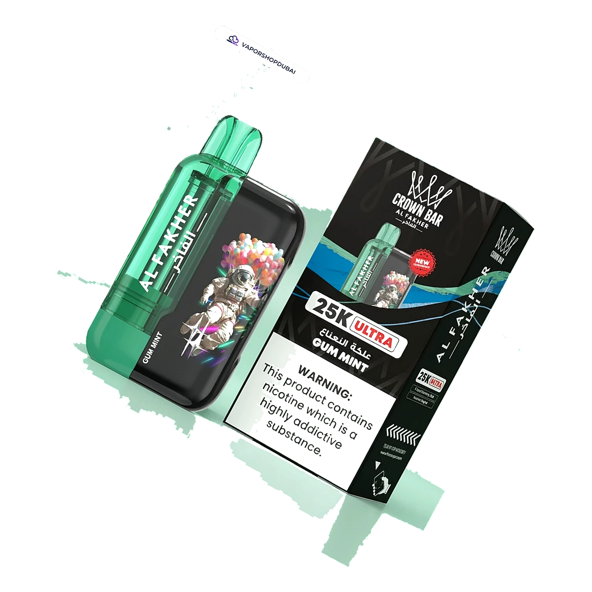 Al Fakher Ultra 25000 Puffs Dubai — Authentic Shisha Vape AED 50