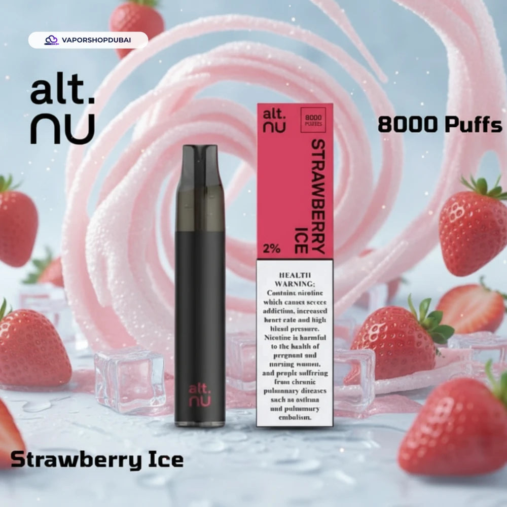 Alt Nu 8000 Puffs Disposable Vape 20mg in DUBAI, UAE