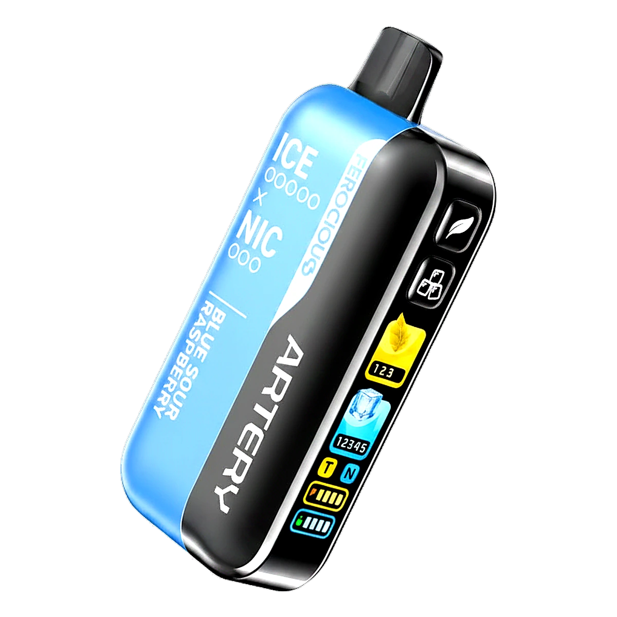 Artery Ferocious CL6 50000 Puffs NIC-ICE Edition in the UAE blue-sour-raspberry UAE