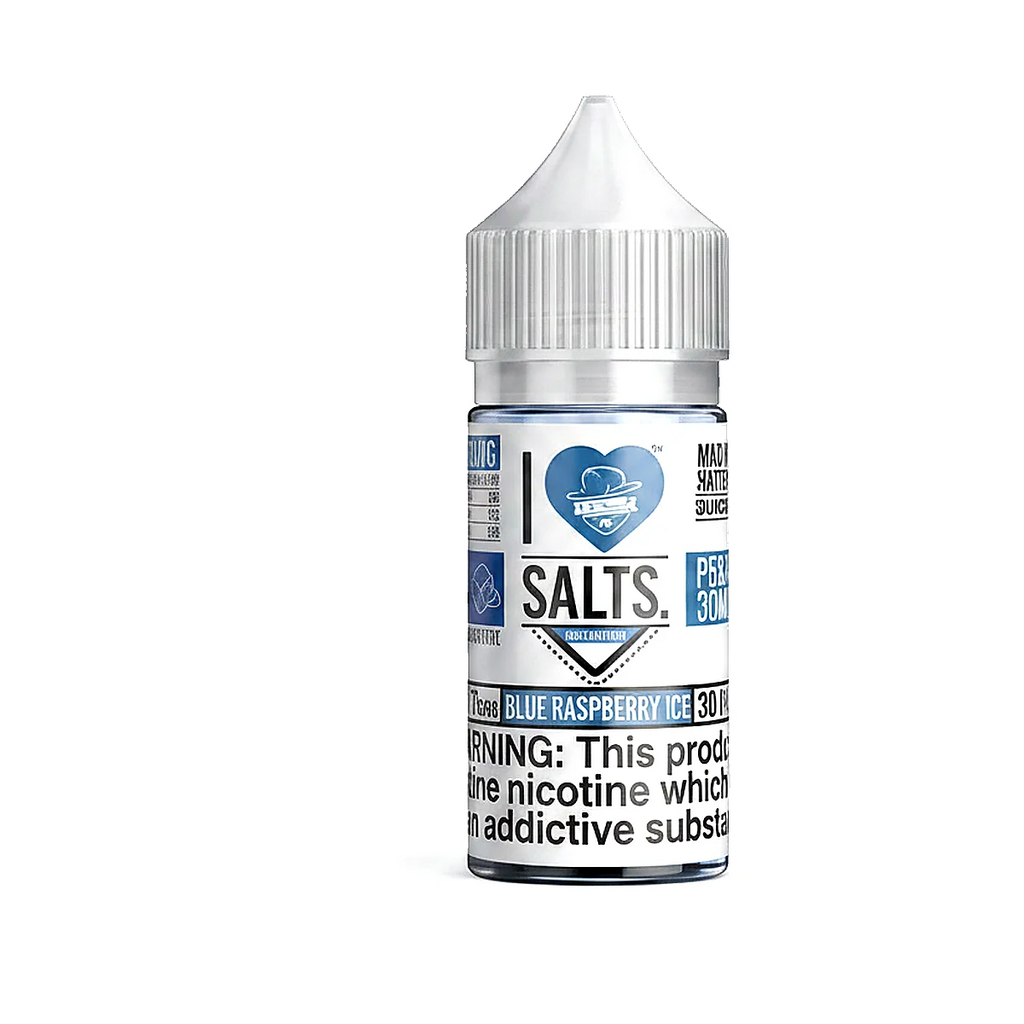 BLUE RASPBERRY ICE I Love Salts by Mad Hatter Juice