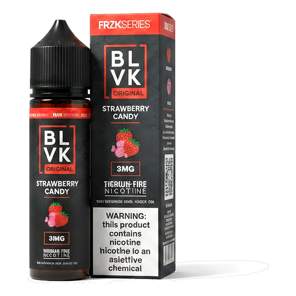 BLVK 60ml E-Liquid 3mg Premium Freebase Vape Juice In UAE  UAE