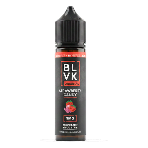 BLVK 60ml E-Liquid 3mg Premium Freebase Vape Juice In UAE strawberry-candy UAE