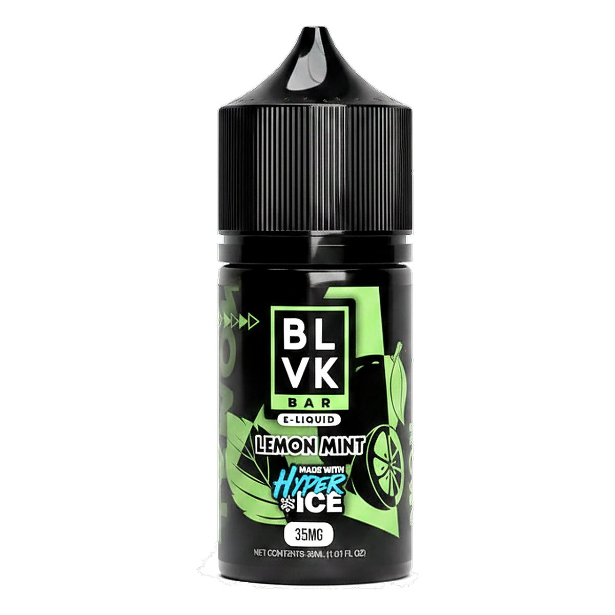 BLVK Salt Nic 35mg 30ml In DUBAI, UAE lemon-mint-hyper-ice UAE