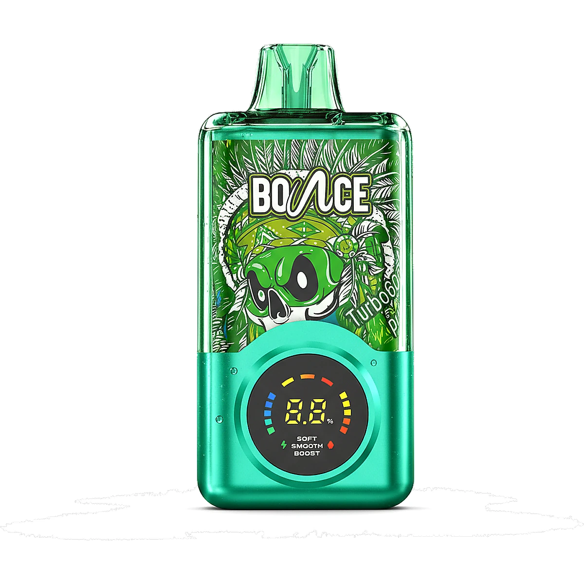 Bounce Turbo 60000 Puffs Disposable Vape 20MG Lemon Mint UAE