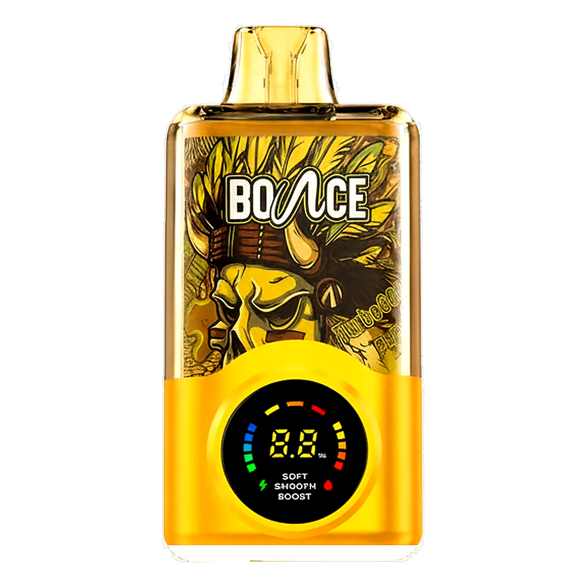 Bounce Turbo 60000 Puffs Disposable Vape 20MG Mango Peach UAE