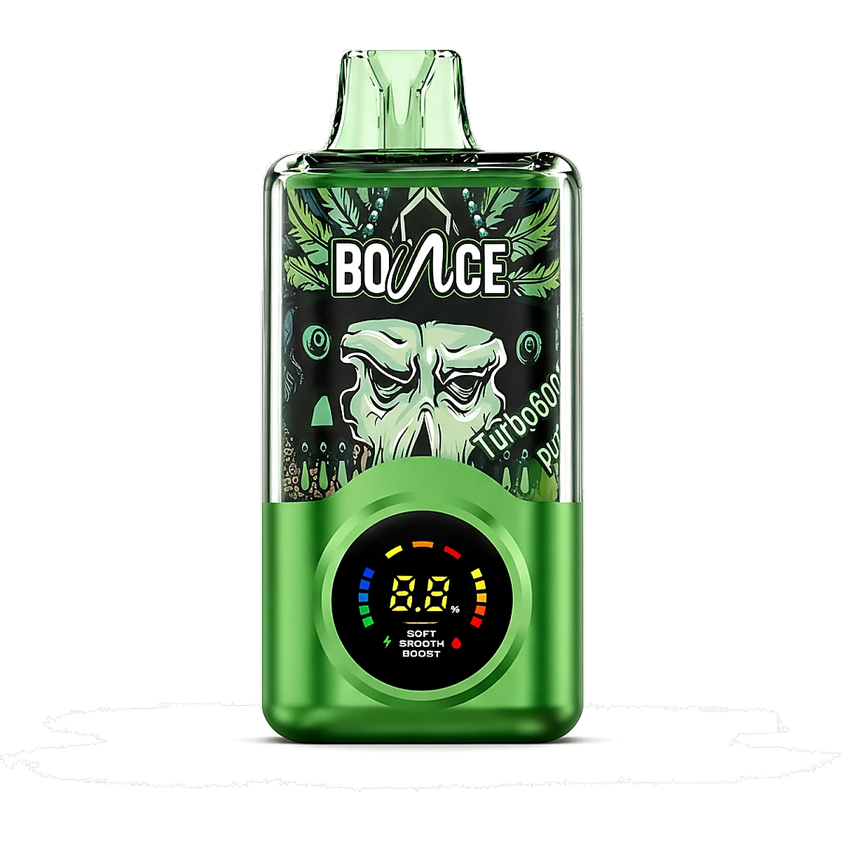 Bounce Turbo 60000 Puffs Disposable Vape 20MG Strawberry Kiwi UAE
