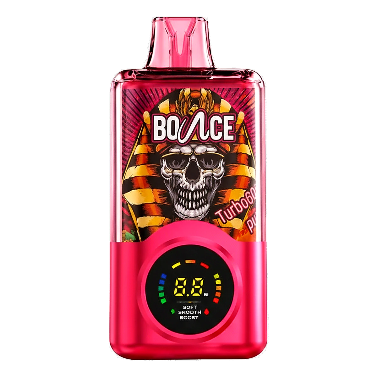 Bounce Turbo 60000 Puffs Disposable Vape 20MG Strawberry Watermelon UAE