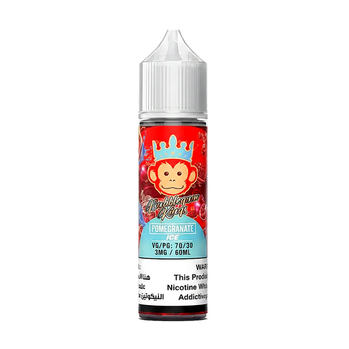 BUBBLEGUM KINGS POMEGRANATE ICE 60ML (FREEBASE)