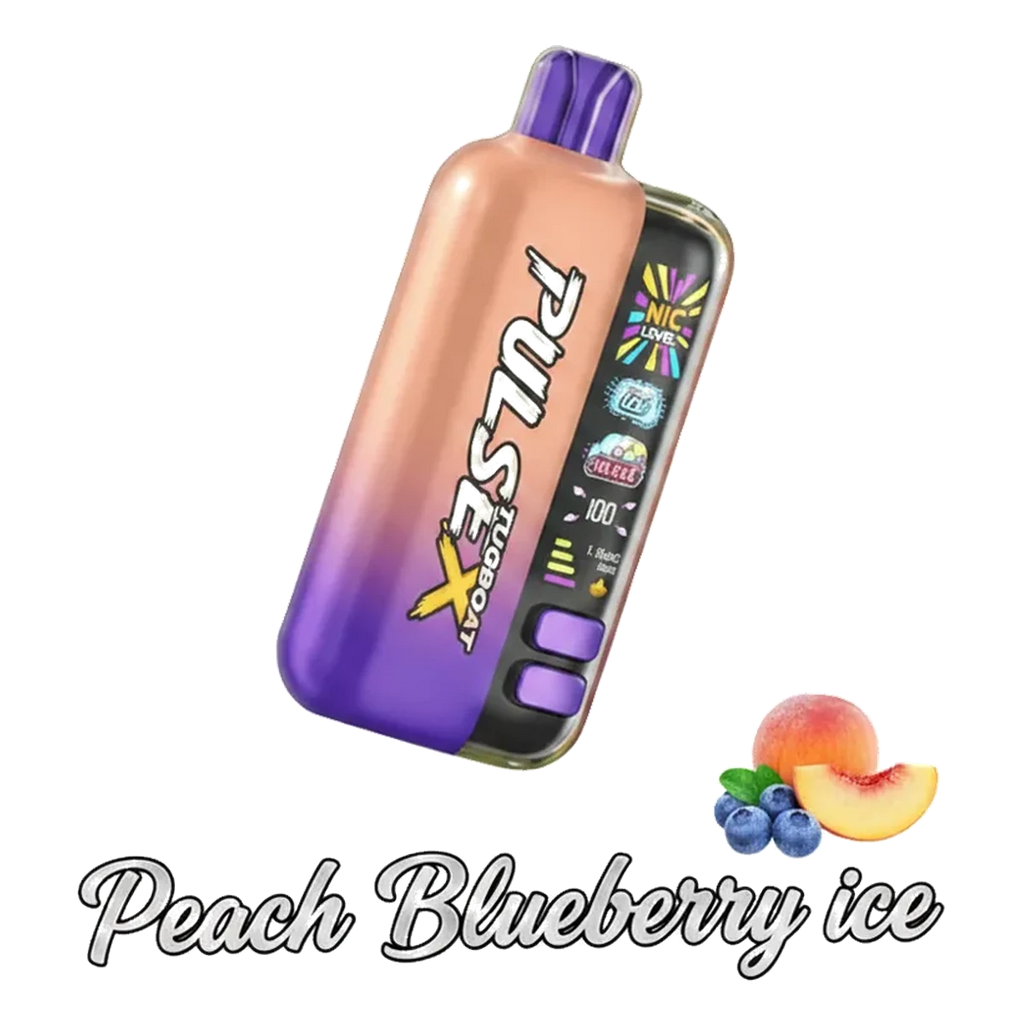 Tugboat PULSE X 50000 Puffs Cheapest 50K Peach Blueberry Ice UAE | Emirates Vapor