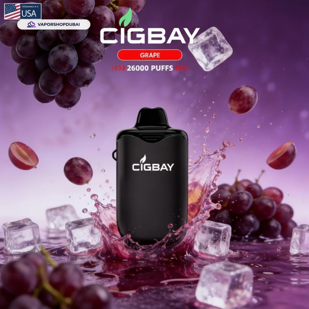 Cigbay 26000 Puffs Disposable Vape Kit 20mg in the UAE