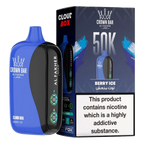 Crown Bar Al Fakher 50000 Puffs Cloud Box Berry Ice flavor - disposable vape UAE