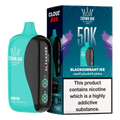 Crown Bar Al Fakher 50000 Puffs Cloud Box Blackcurrant Ice flavor - disposable vape UAE