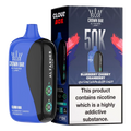 Crown Bar Al Fakher 50000 Puffs Cloud Box Blueberry Cherry Cranberry flavor - disposable vape UAE