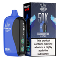 Crown Bar Al Fakher 50000 Puffs Cloud Box Blueberry Ice flavor - disposable vape UAE