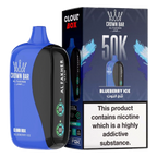 Crown Bar Al Fakher 50000 Puffs Cloud Box Blueberry Ice flavor - disposable vape UAE