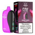Crown Bar Al Fakher 50000 Puffs Cloud Box Cherry Fiesta flavor - disposable vape UAE