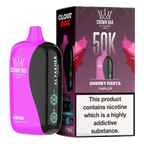 Crown Bar Al Fakher 50000 Puffs Cloud Box Cherry Fiesta flavor - disposable vape UAE