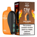 Crown Bar Al Fakher 50000 Puffs Cloud Box Cool Mango flavor - disposable vape UAE