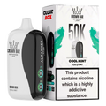 Crown Bar Al Fakher 50000 Puffs Cloud Box Cool Mint flavor - disposable vape UAE