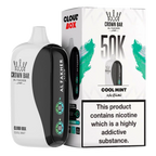 Crown Bar Al Fakher 50000 Puffs Cloud Box Cool Mint flavor - disposable vape UAE