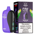 Crown Bar Al Fakher 50000 Puffs Cloud Box Grape Ice flavor - disposable vape UAE