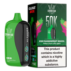 Crown Bar Al Fakher 50000 Puffs Cloud Box Kiwi Passionfruit Guava flavor - disposable vape UAE